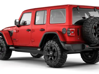 Jeep Wrangler Rubicon 2024 3D model
