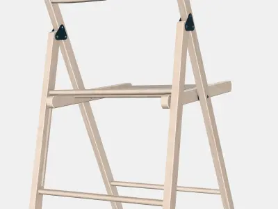 FROSVI Folding chair 2 Low-poly 3D model