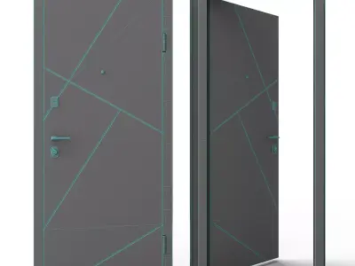 Kolson Door 3D model