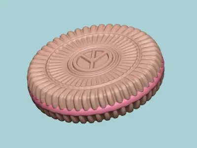 Cookie Mould 16 - Biscuit Silicon Molding 3D print model