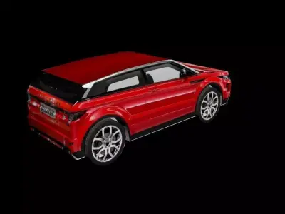 Range Rover Car  Low-poly 3D model