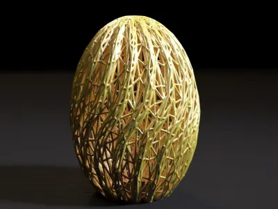 Christmas Ball 5 3D print model