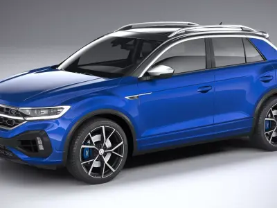 Volkswagen T-Roc R 2022 3D model