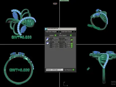 FASHION RING 3D model