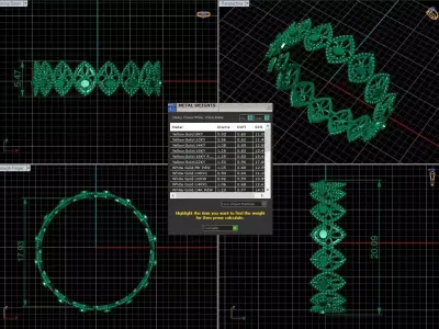Arabic Tire Ring 3D print model