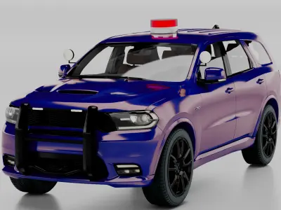 Dodge Durango 2018 3D print model