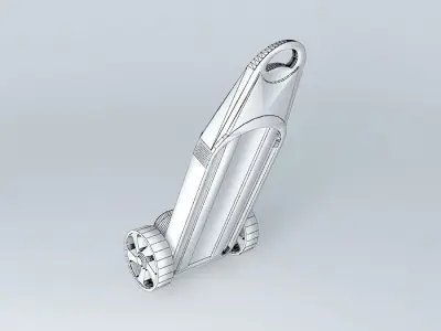 Caravan WASTEHOG manufactured by Aquaroll Free 3D model