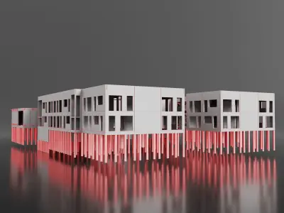 Kinder garden 3D model