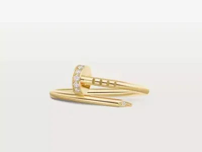 NAIL - RING - DIAMONDS - SMALL MODEL 3D print model