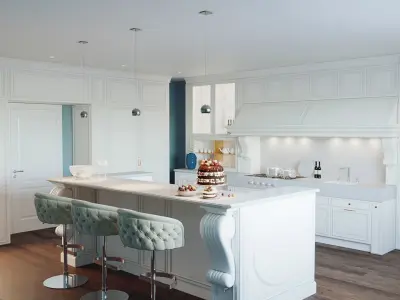 American Kitchen 3D model