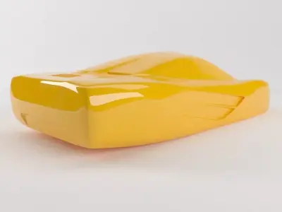 The silhouette of the car MCLAREN F1 3D print model