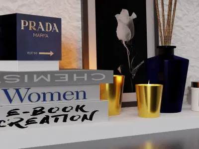 Modern Deco 2 3D model