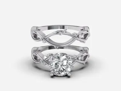 diamond Ring 3D print model