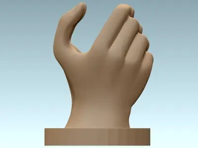 Hands-Phone-Holder - 3D print 3D print model