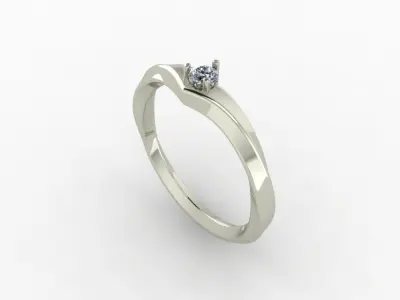 ring wedding 3D print model