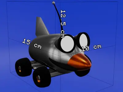 STL METAL SLUG - IRON LIZARD 3D print model