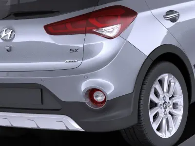 Hyundai i20 Active 2017 VRAY 3D model