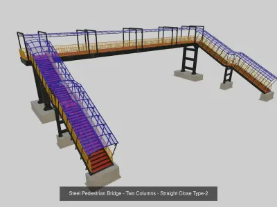 Steel Pedestrian Bridge Collection