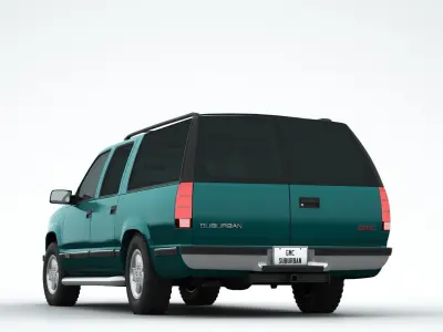 GMC Suburban 1995 3D model