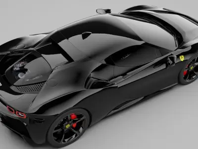 Ferrari SF90 Stradale 3D model