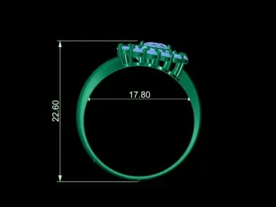 WEDDING RING  3D print model