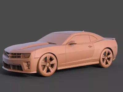 Chevrolet Camaro ZL1 3D print model