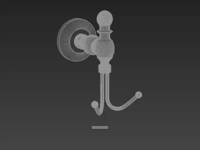 Ottoman Waterside  Toweling Double 3D model