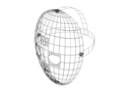 Hockey Mask 3D model