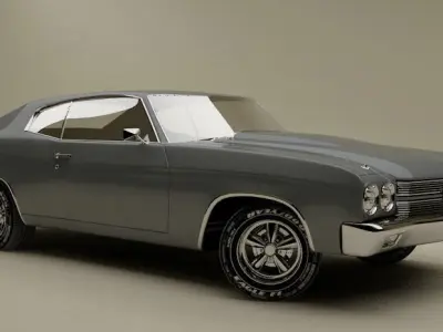 Chevrolet Chevelle SS 1970 3D model