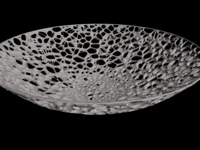 fruit bowl 3D print model