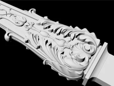 baluster for stairsrs 3D model purchase
