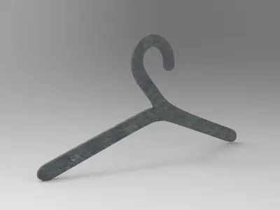Stick Hanger Low-poly 3D model