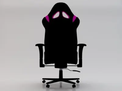 Gaming Chair 06 Low-poly 3D model
