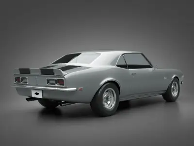 1968 Chevrolet Camaro Z28 3D model