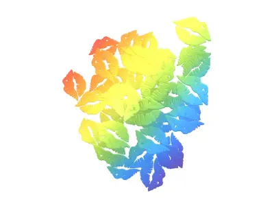 Many Kisses Mark v1 010 3D model