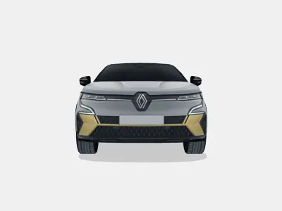 Renault Megane e-tech 2022 Low-poly 3D model