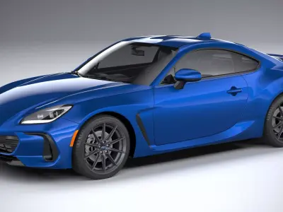 Subaru BRZ 2022 3D model
