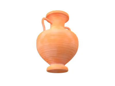 Roman Pottery v2 003 Low-poly 3D model