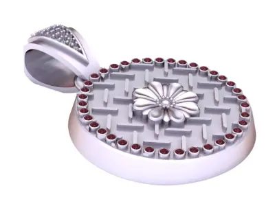 gol dround pendant 3D print model