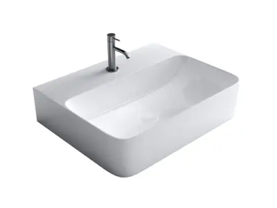 Ceramicanova Aura bathroom sink 01 3D model