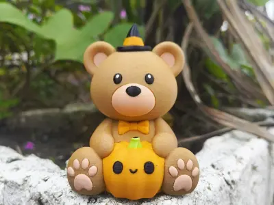 Halloween Special - Teddy Bear 3D print model