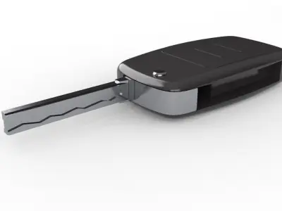 Car Key 3D print model