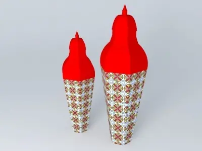 potiches vasos vases Free 3D model