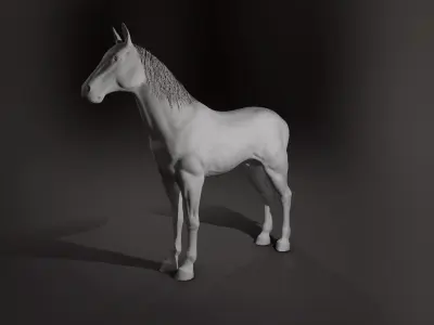Horse 3D model