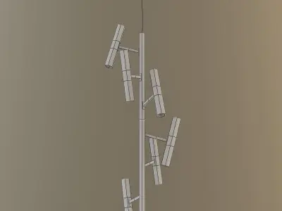 LUXURY CHANDELIER  3D model 10