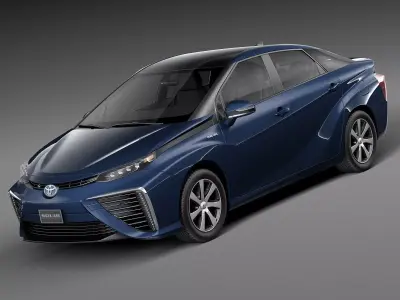 Toyota Mirai 2016 3D model