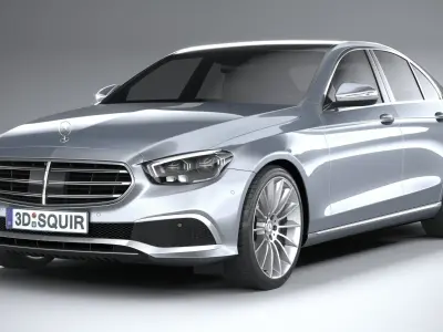 Mercedes E-Class Sedan 2021 3D model