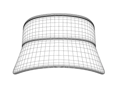 Tennis hat 3D model purchase