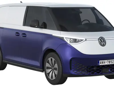 Volkswagen ID Buzz Cargo 2023 3D model
