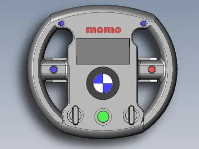 Racing Steer Free 3D model